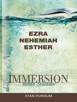 cover image of Immersion Bible Studies